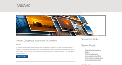 Desktop Screenshot of andiamo.com